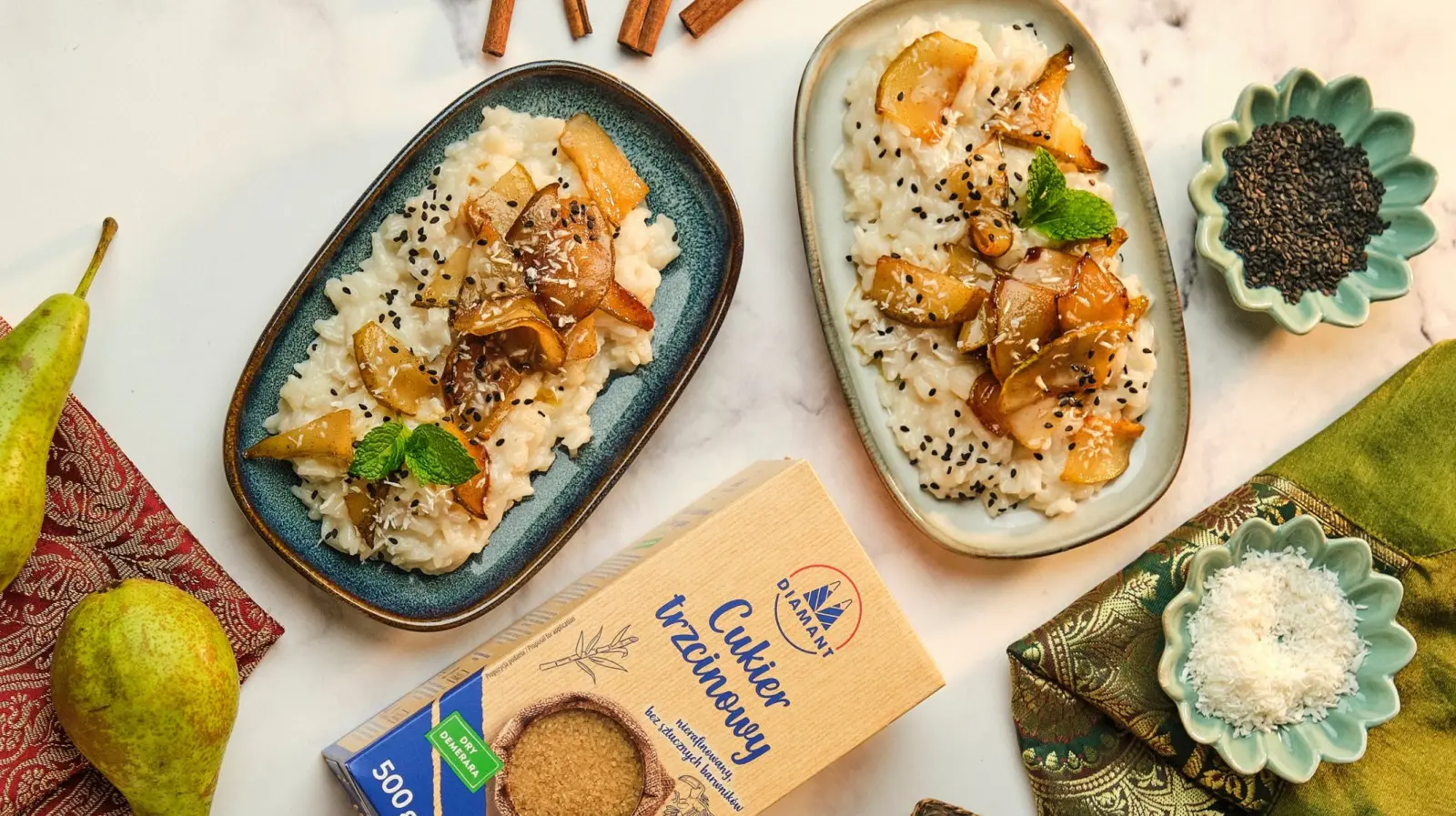 Riz sucré et poire – un duo parfait. Pourquoi vaut-il la peine d’essayer le dessert au riz gluant ?