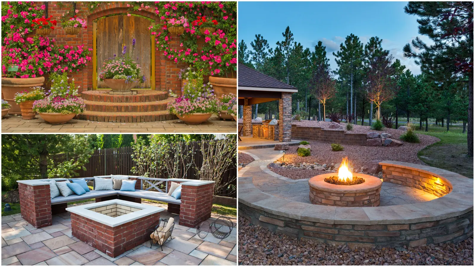 Vous voulez que votre jardin ait du style ? Les carrelages à la vieille brique font fureur et offrent plein de possibilités