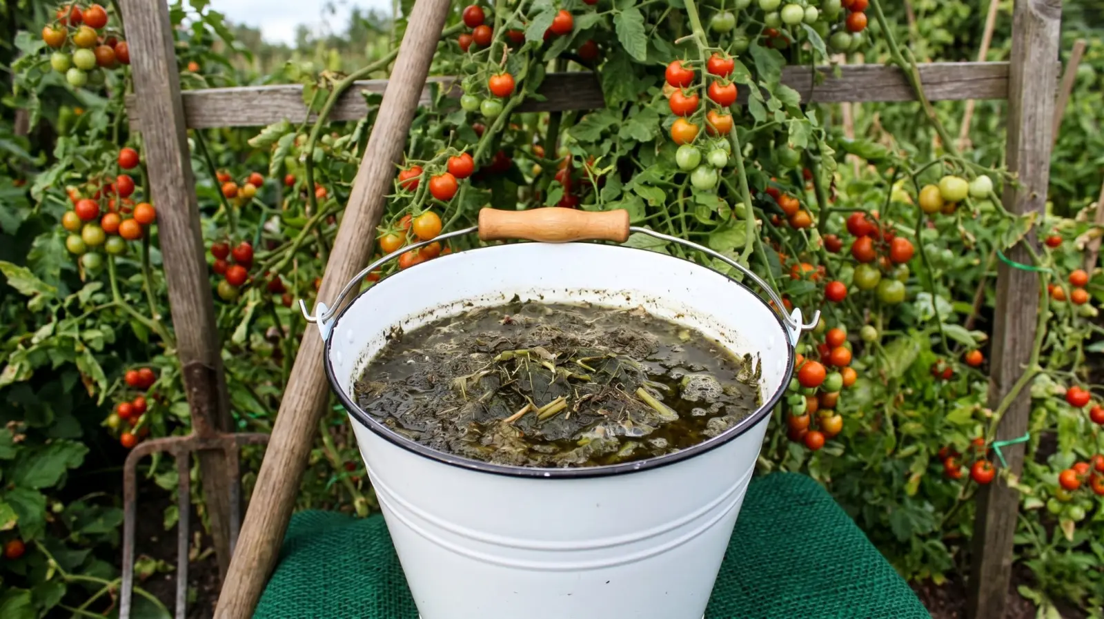 Au lieu de bouillie d'ortie. Découvrez la puissance de ce « thé » à la tomate.