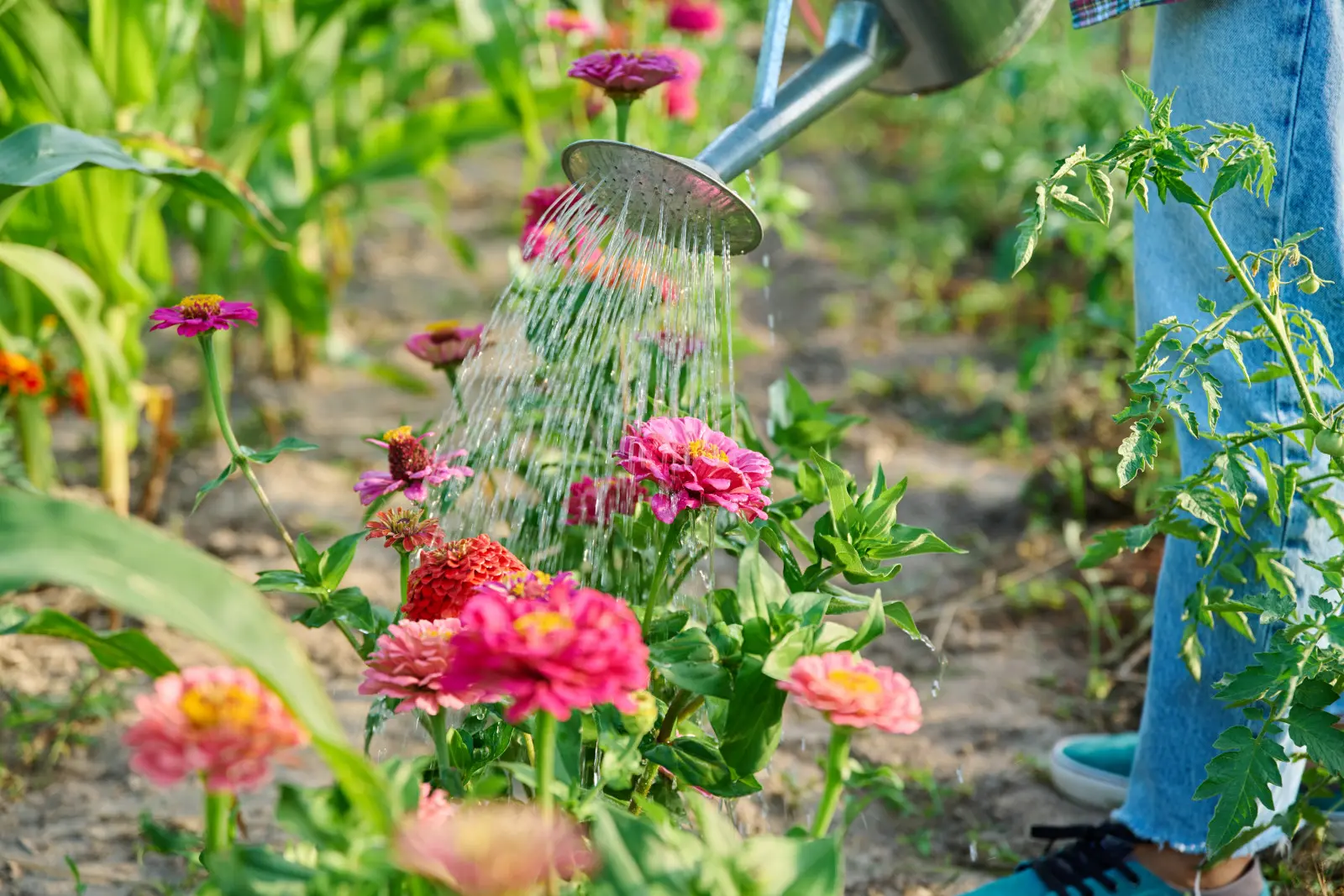 Les zinnias se fanent ? Découvrez comment les arroser pour les garder en bonne santé et fleurir longtemps