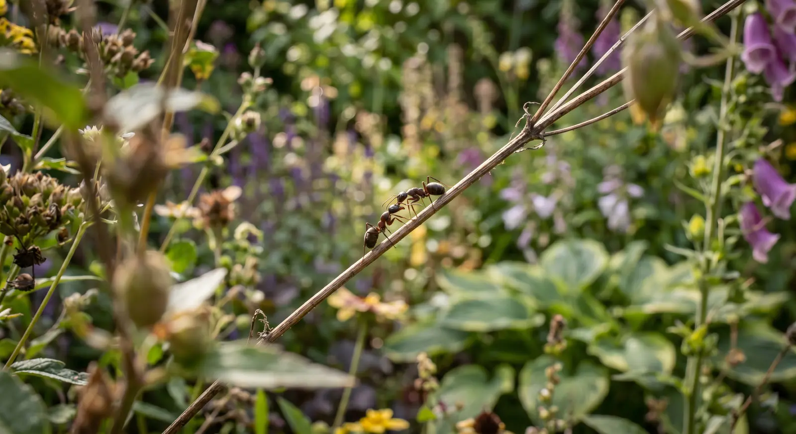 Quelques fourmis aujourd'hui, des centaines demain. Comment éviter un problème au jardin ?