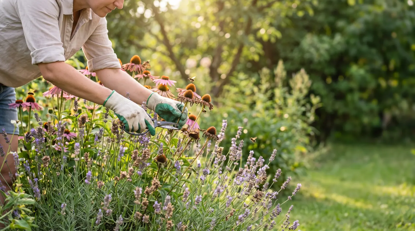 En août, les sécateurs sont encore utiles. Mais toutes les plantes n’en bénéficieront pas