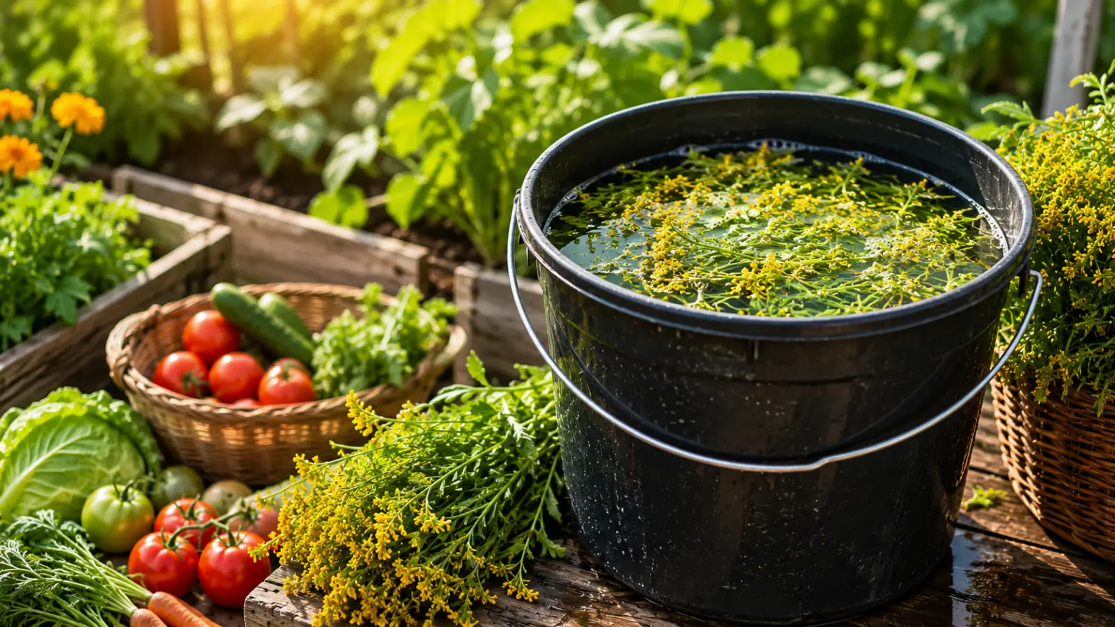 Engrais gratuit provenant d’une plante que beaucoup retirent du jardin. La recette est très simple